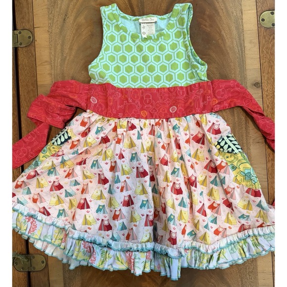 Matilda Jane Other - Matilda Jane size 4 It's‎ a Wonderful Parade Festival Tank dress tents